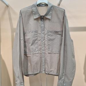 라티움 HC34 구김없는 얇은소재 품편한 소매롤업 가능 셔츠블라우스 T2533Bl01