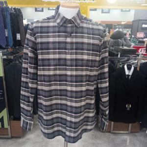 트레몰로 HC10 체크패턴 면 캐주얼 남방 TRNNL3F8551