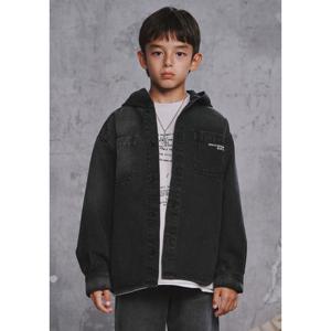 [블루테일]AZG3BL01GY 그레이 데님 후드 셔츠