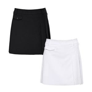 [와이드앵글] 여성 TO 언발란스 반전 플리츠 L_WWU25Q32