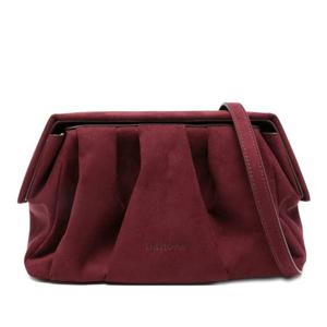 더모아레 아프로디테 스웨이드 플리츠 숄더백 TMFW25AFSUE120 P