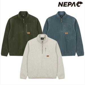 [네파] 남성 후리스 플러피 플리스 하프 집업 티셔츠 7K75464