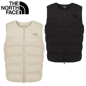 노스페이스 NV3NR81 여성 기본 경량 패딩조끼 르위스 T 라운드넥 베스트