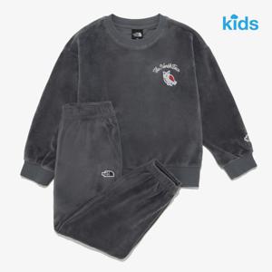 노스페이스키즈 애니메이트 스웻 세트-NM5MR62T
