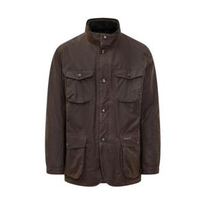 바버 오그스톤 왁스 자켓 MWX0700MWX RU71 BROWN