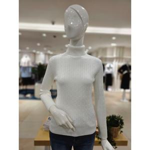 [포커스]MARIO포커스 기본 꽈배기 목폴라 니트  FW3K7KT03272