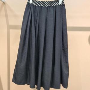 라티움 HC34 사선줄허리밴딩 포인트 풍성한 느낌 가을치마 T2533sk01