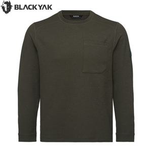 블랙야크 남성 가을 등산 긴팔티셔츠 아웃도어 와플 라운드 긴팔티1 1BYRTFU004KH