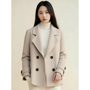 [예쎄](예쎄) 캐시 터치 모직 하프 코트(S4WCT005A)