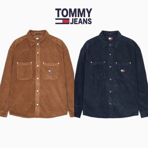 [타미진] T32F7WSH16TMT1 공용 오버핏 코튼튼 코듀로이 긴팔 카라 셔츠