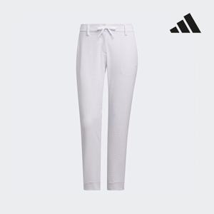 아디다스골프 여성 에어로레디 시어서커 팬츠 화이트 HS6982