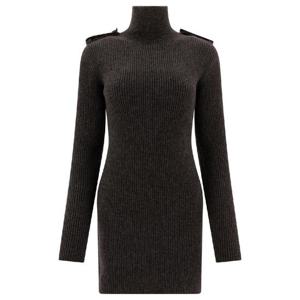 ALEXANDER MCQUEEN 807656Q1BBP1015 Ribbed mini dress