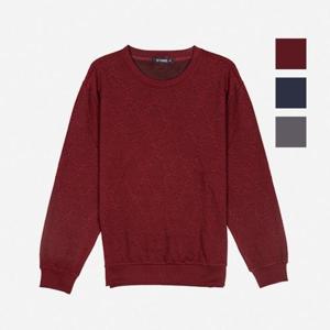 뱅뱅 HC07 공용 꽈배기 자카드 맨투맨 티셔츠 CTL608