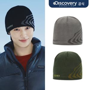 [디스커버리] 컨투어 그래픽 자카드 논커프 비니 3종 택1  DXBN6215N-SET