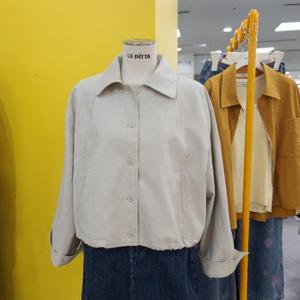 르피타 DP01 셔켓숏레더점퍼 L254BLJA51