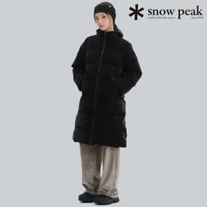스노우피크 택가 399000 S24WWTDJ25 실키 여성 스탠드넥 롱 다운 자켓