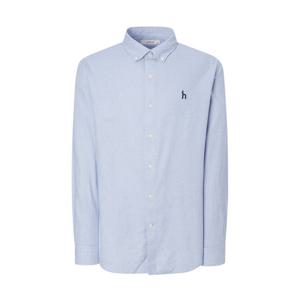 [헤지스]헤지스 블루 체크 면 긴팔캐주얼셔츠 WHSH4D402B2