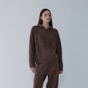 [보브]울 블렌드 후디드 니트 풀오버7155450009