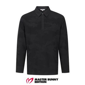 [마스터바니에디션] (411E3TO207) 남성 체크 카모 카라 긴팔 티셔츠