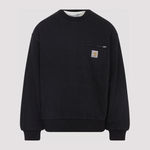 칼하트윕 디트로이트 체스트 지퍼 크루넥 맨투맨 I0355478906 B