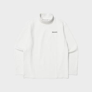 아이더긴팔티 JQS DMW24263W6 WOOLY (울리) 남성 긴팔 터틀넥 티셔츠 (Cream)