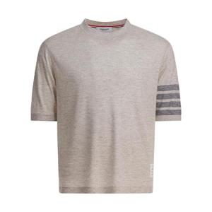 THOM BROWNE MJS292AJ0213050 Wool T shirt  4Bar