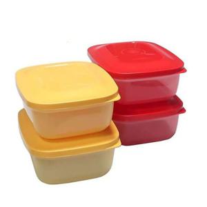 타파웨어 밀폐용기 반찬통 정리용기 보관통 500ml 4P 반찬통 밀폐용기 밀폐반찬통 김치통 냉장고용기 밀폐찬통 냉장고찬통 냉동고용기 쌀통 잡곡통