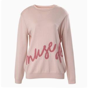 [벨리시앙]라운드넥 모혼방니트 KT2102