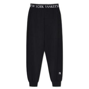 MLB바지 GQC 3FPTBA244-50BKS 여성 베이직 럭슬레저 하이웨이스트 조거팬츠 NY