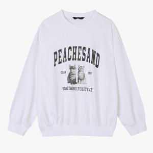 [더데이걸]실사 박시 스웨트셔츠 TGMA24802