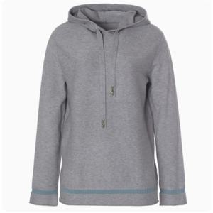 [벨리시앙]배색줄포인트 후드니트 KT4431