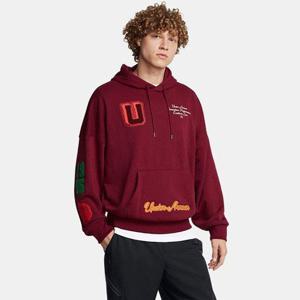 언더아머후드티 JQJ 1389262-625 남성 UA 아이콘 헤비웨이트 테리 U 오버사이즈 후디