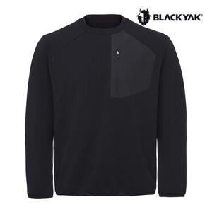 [블랙야크] (BY_1BYRTWU002_BK_) 남성 유틸리티 그리드 긴팔티 1 1BYRTWU002_BK