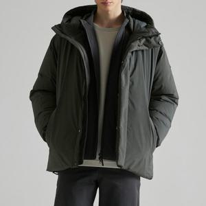 뉴발란스패딩 KQJ NBNPE42113-49 UNI 플라잉 숏 미니멀 구스다운 패딩 (European Goose)