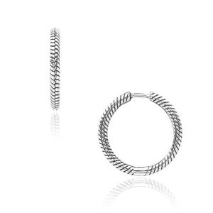 판도라 299532C00 모멘츠 참 후프 귀걸이