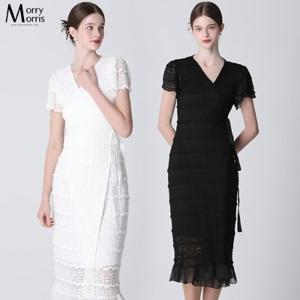 [더블유쇼핑][모리모리스(Morry Morris)] 나나랩 플로리 원피스_