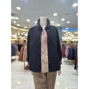 포라리 세이브존05 가을 꽃무늬 데님 자켓 LB34071