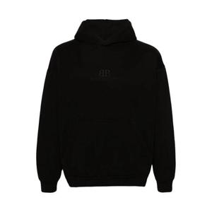 25 FW 발렌시아가 로고 자수 코튼 후드티 767877TQVS9 TP443455478