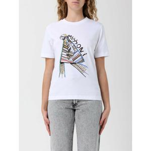 [MISSONI] 라프리마 여성 티셔츠 DS25WL03BJ00PB S01IJ 화이트 1 /6