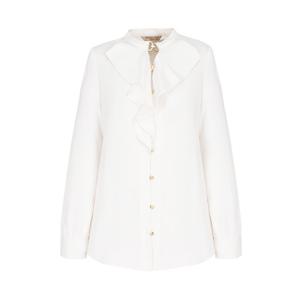 크로커다일레이디 넥라인 러플블라우스_CLCWBL301