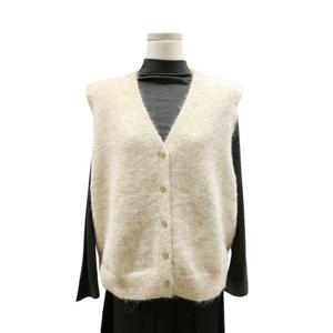 [비지트인뉴욕]브이넥 루즈핏 니트 베스트 VBAVK60