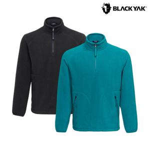 블랙야크 남성 플리스 코어 집업 긴팔티 겨울 후리스 티셔츠 1BYZTWU003