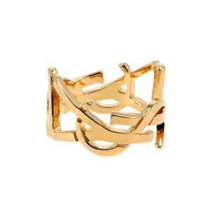 생로랑 823669 Y1500 8030 카산드라 모노그램 메탈 반지