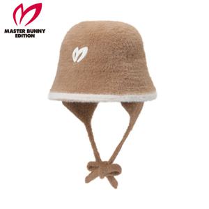 [마스터바니] 여성 심볼 패치 이어워머 플러피 버킷햇