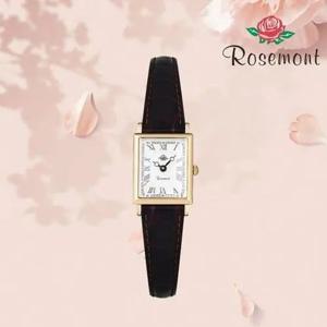 [마션틴트(잡화)][로즈몽] 공식수입 스위스메이드 여성 가죽시계 NS-012YVR-BR