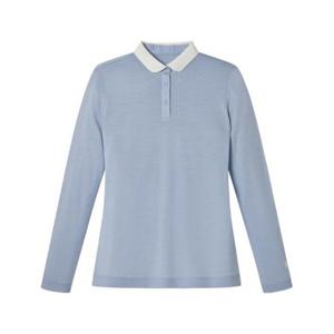 M 풋조이골프긴팔티 NQC FLJWT7106-SKY 여성 울 폴로 셔츠