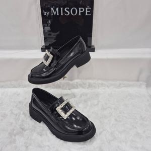 [미소페]By미소페 여성 보석 장식 포인트 로퍼 112HT419HI009 BL