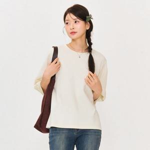 [체이스컬트]여성 볼륨 7부 소매 티셔츠 EERG5162B05_YS