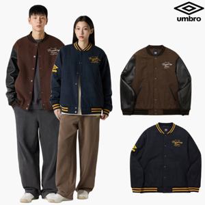 [엄브로] HBL 로얄 컬리지 프리미엄 바시티 자켓 UQ321CPJ98