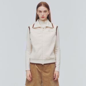 [링스골프]부클 혼용 패딩 니트 에리 베스트 L21E3SV255